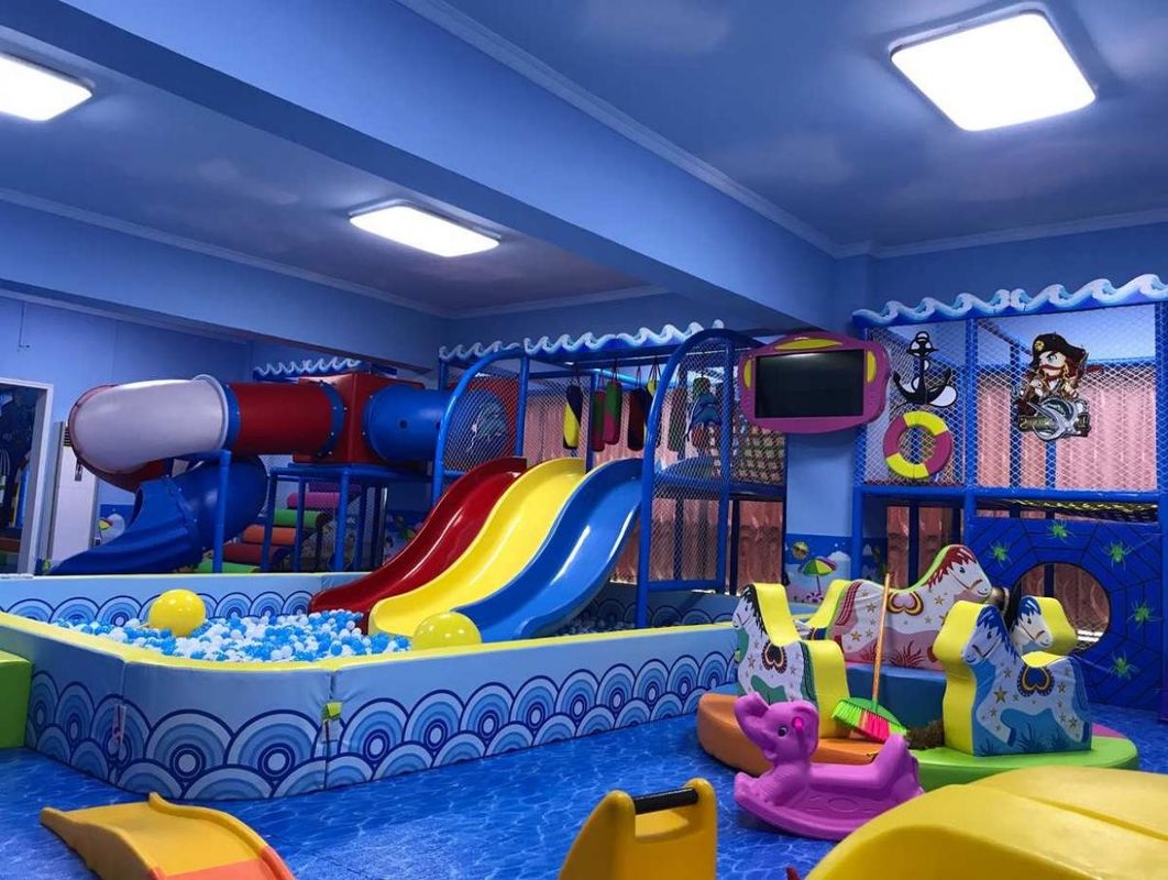 Świat Morza Baby Naughty Fort Plac zabaw w pomieszczeniu Miękki dom zabaw Mały Park Przygód