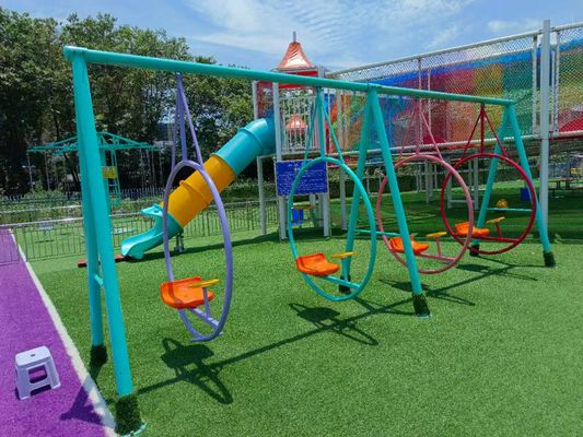 Bez zasilania Park Wieloosobowy kocioł dla dzieci Wyjazdy na zewnątrz Plac zabaw Kocioł z galwanizowaną rurą